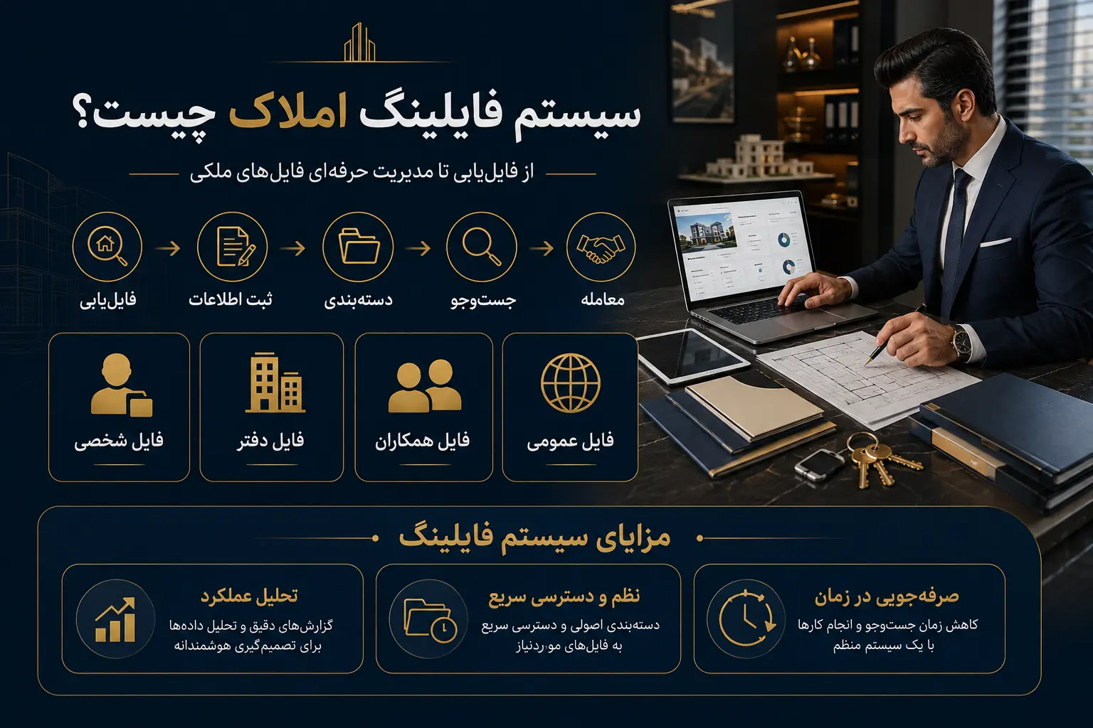سیستم فایلینگ املاک چیست؟